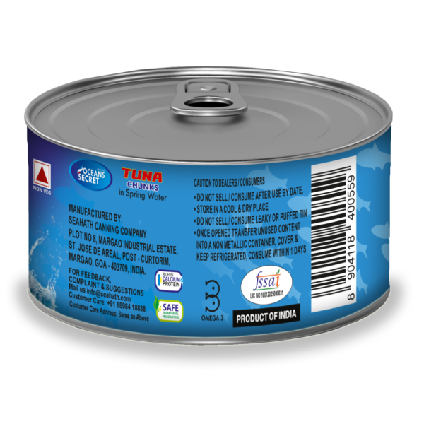 Oceans secret - Tuna Chunks in Spring Water 180g - Image 3