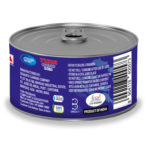 Oceans Secret - Tuna Chunks in Brine 180g - Image 3
