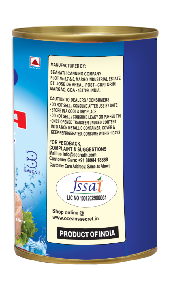 Oceans secret - Tuna Chunks in Brine 400g - Image 2